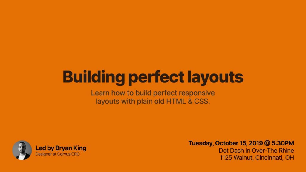 Building perfect responsive layouts with HTML and CSS